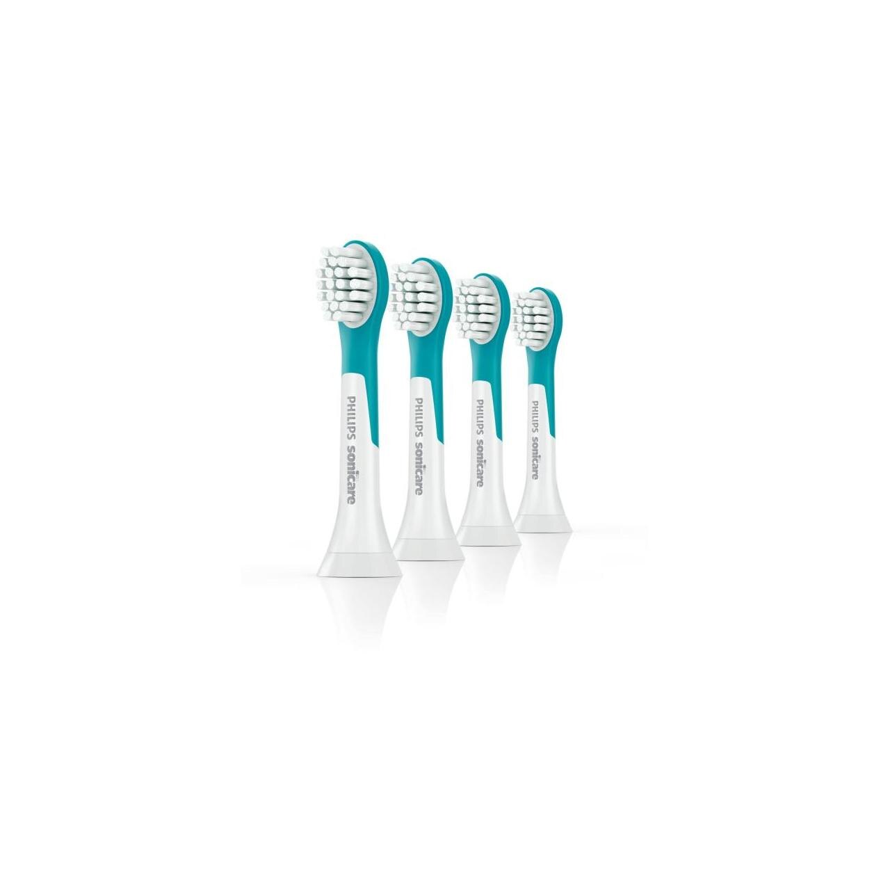 Set Rezerve periute Philips Sonicare HX6034/33, 4 buc, Alb/Verde