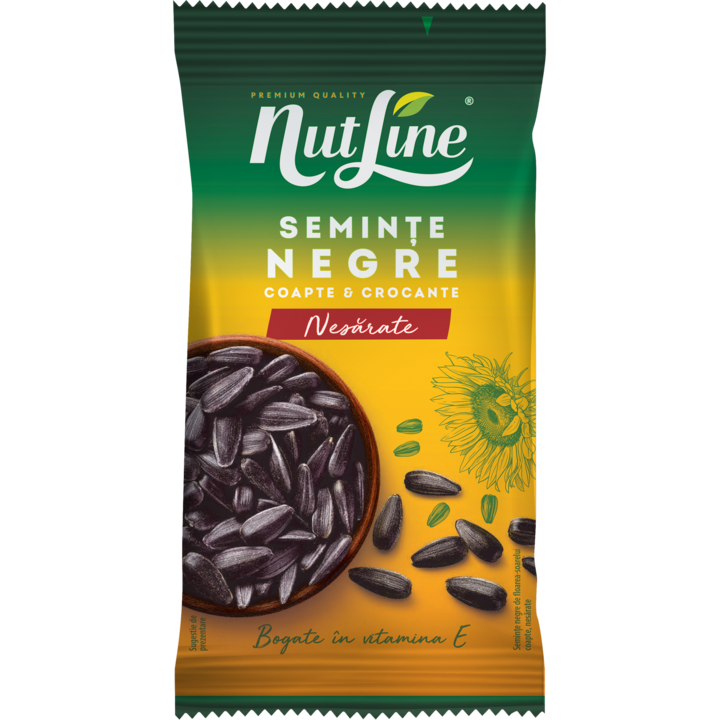 Seminte negre fara sare Nutline, 100g