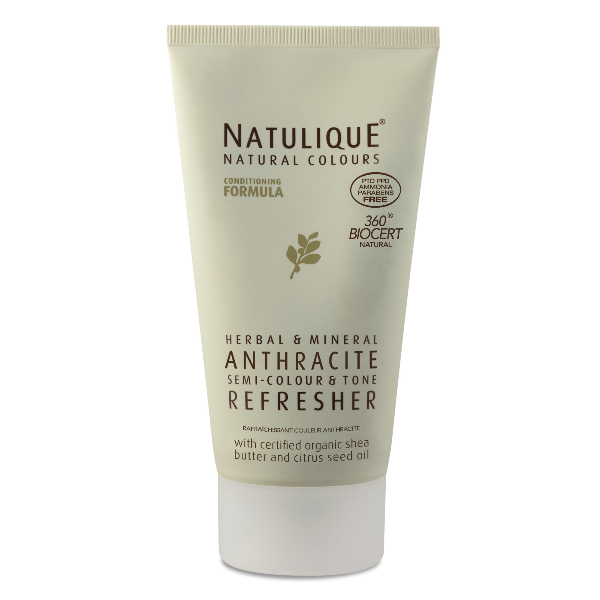 Crema coloranta semipermanenta Natulique Anthracite Refresher, 150ml
