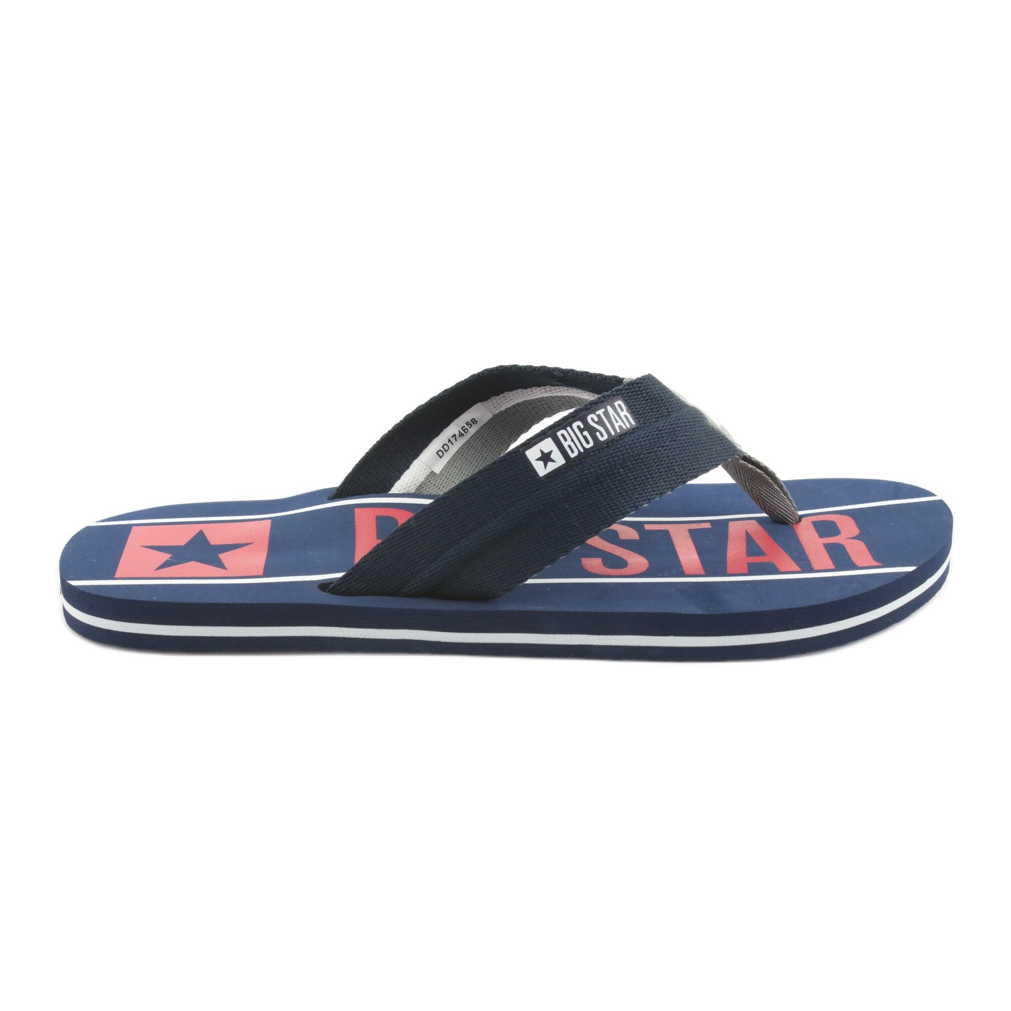 Flip-flops pentru barbati Big Star, BM60454, multicolor, EU 41