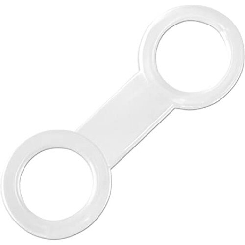 Suport pentru prindere snorkel la masca, BEAVER Loop, transparent