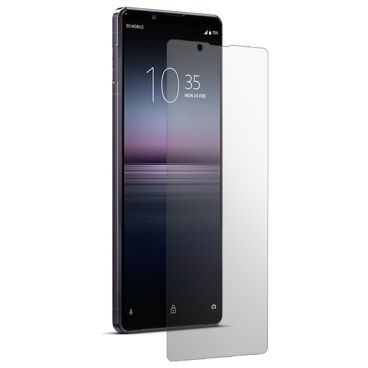 SILKASE матово фолио за Sony Xperia 1 II, защита на екрана, възобновяем силикон