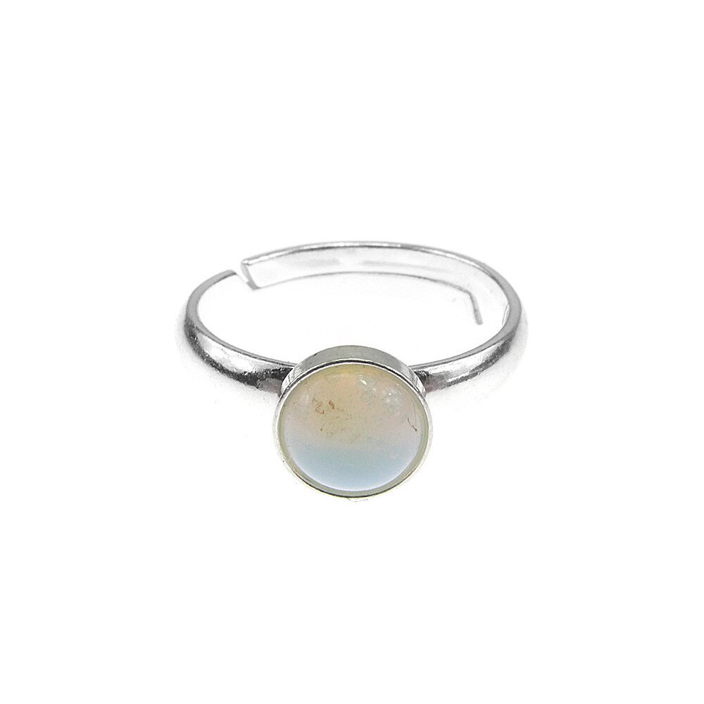 Inel argint reglabil cu opalit 6 MM