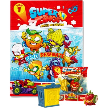 Set de joaca Superzings I - Figurina si revista Set de joaca Superzings I - Figurina si revista