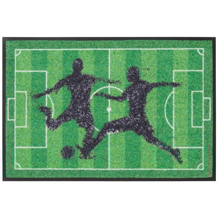 Pres de intrare Fotbal by my home, 50 x 75 cm, verde