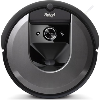 Robot aspirator iRobot Roomba i7 (i7150), Li-ion, Consum 26Wh, Putere 10x, 10 harti, Bariere virtuale, Golire automata gunoi, WiFi, Alexa&Google, 3-Stage Cleaning System, Senzori scari , Sistem aspirare mecanic+vacuum cu 2 perii, Gri Robot aspirator iRobot Roomba i7 (i7150), Li-ion, Consum 26Wh, Putere 10x, 10 harti, Bariere virtuale, Golire automata gunoi, WiFi, Alexa&Google, 3-Stage Cleaning System, Senzori scari , Sistem aspirare mecanic+vacuum cu 2 perii, Gri