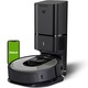Robot aspirator iRobot Roomba i7+ (i7556), Li-ion, Consum 26Wh, Putere 10x, 10 Harti, Bariere virtuale, Golire automata gunoi, WiFi, Alexa&Google, 3-Stage Cleaning System, Senzori scari , Sistem aspirare mecanic+vacuum cu 2, Gri deschis