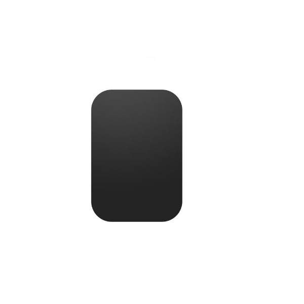 Placuta Adeziva Sticker Smart Autoadeziv 3M pentru Telefon, Otel Negru, Premium, Garami Shop®