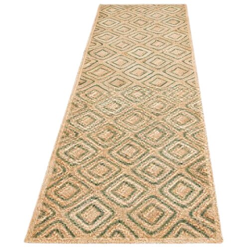 Traversa Rico de Theko Exclusiv 90 x 250 cm, bej-verde