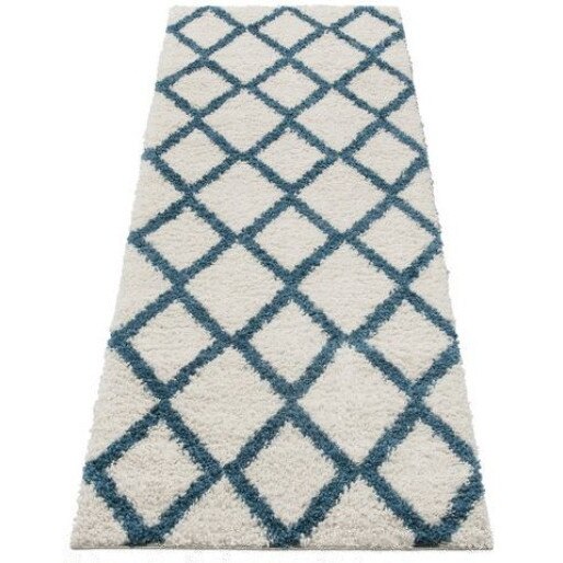 Traversa Shaggy Magnolia by My Home 67 x 230 cm, crem - albastru