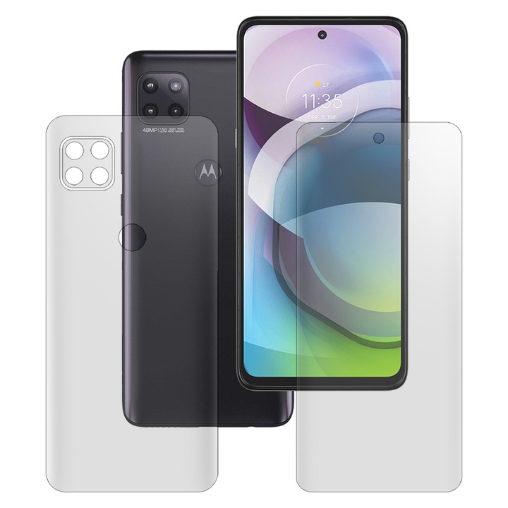 Комплект 2 матови фолиа SILKASE за Motorola Moto G 5G, защита на телефона, възобновяем силикон