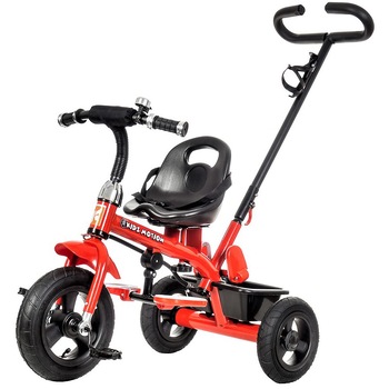 Tricicleta Kidz Motion TOBI AIR, Scaun rotativ, Rosu Tricicleta Kidz Motion TOBI AIR, Scaun rotativ, Rosu