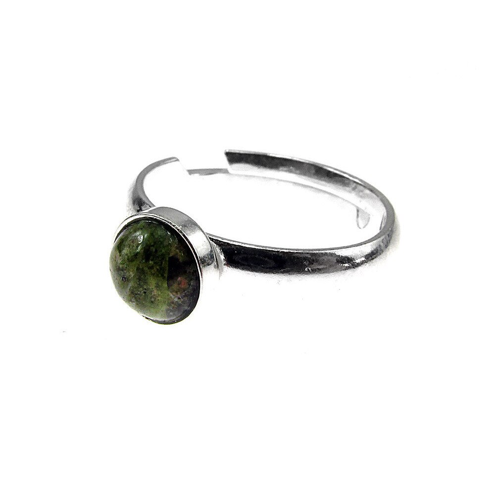 Inel argint reglabil cu unakit 6 MM