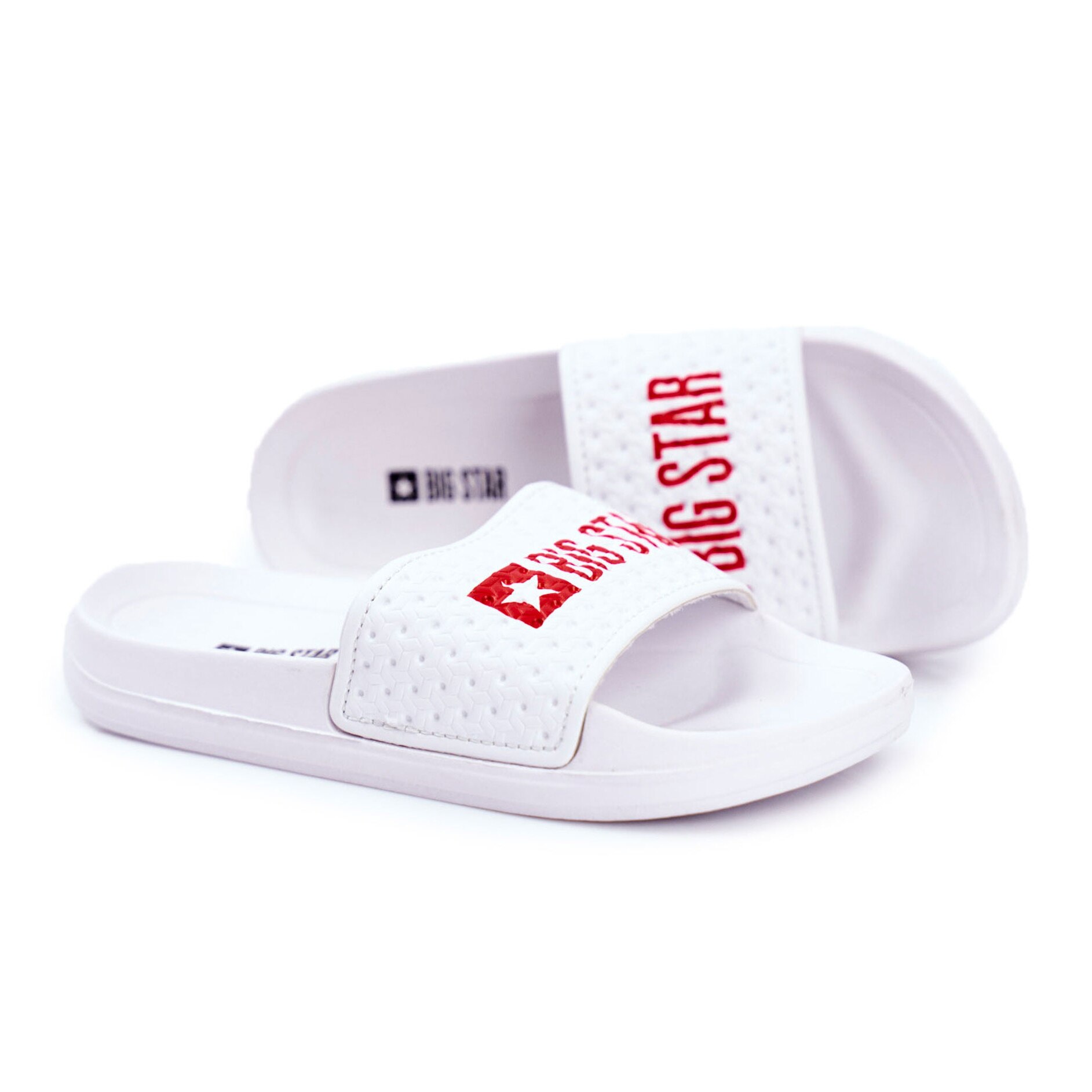 Papuci pentru copii Big Star, BM90319, alb
