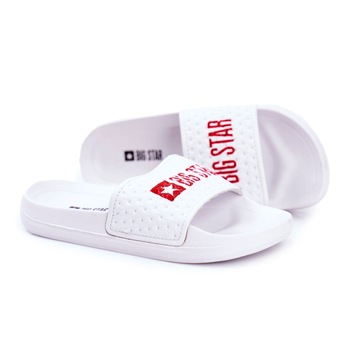 Papuci pentru copii Big Star, BM90319, alb Papuci pentru copii Big Star, BM90319, alb