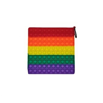 Jucarie antistres Pop It , Senzorial , Silicon , Patrat , 20 cm , 100 Buline , Multicolor Jucarie antistres Pop It , Senzorial , Silicon , Patrat , 20 cm , 100 Buline , Multicolor