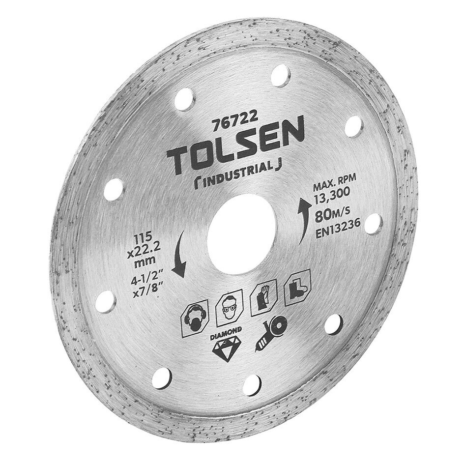 Lama de taiere diamantata (Industrial) 115x22.2 mm 6 mm