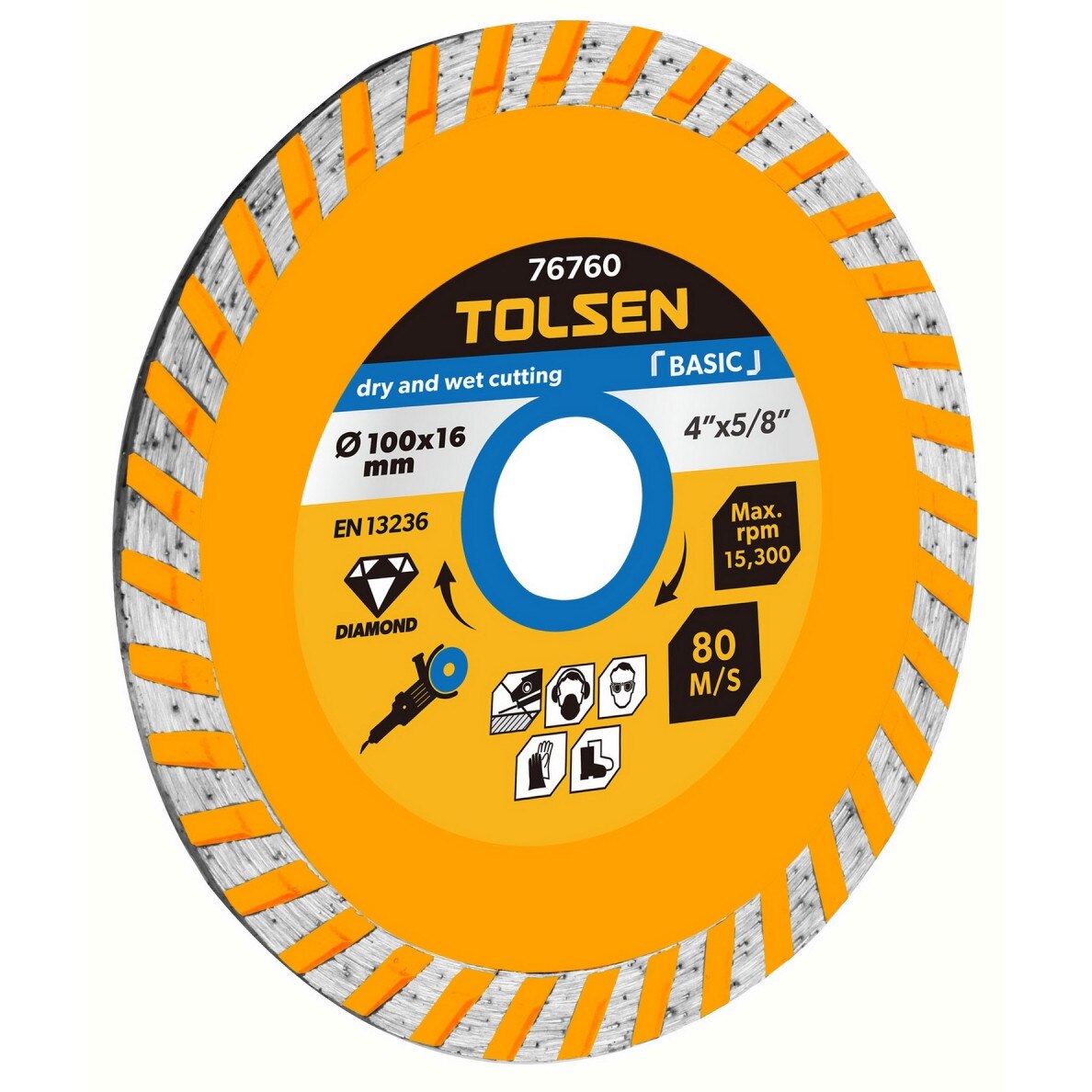 Disc cu diamant turbo 230x22.2 mm