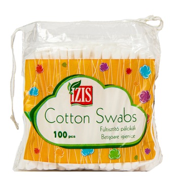 Rezerva betisoare igienice Izis bumbac, 100 buc Rezerva betisoare igienice Izis bumbac, 100 buc