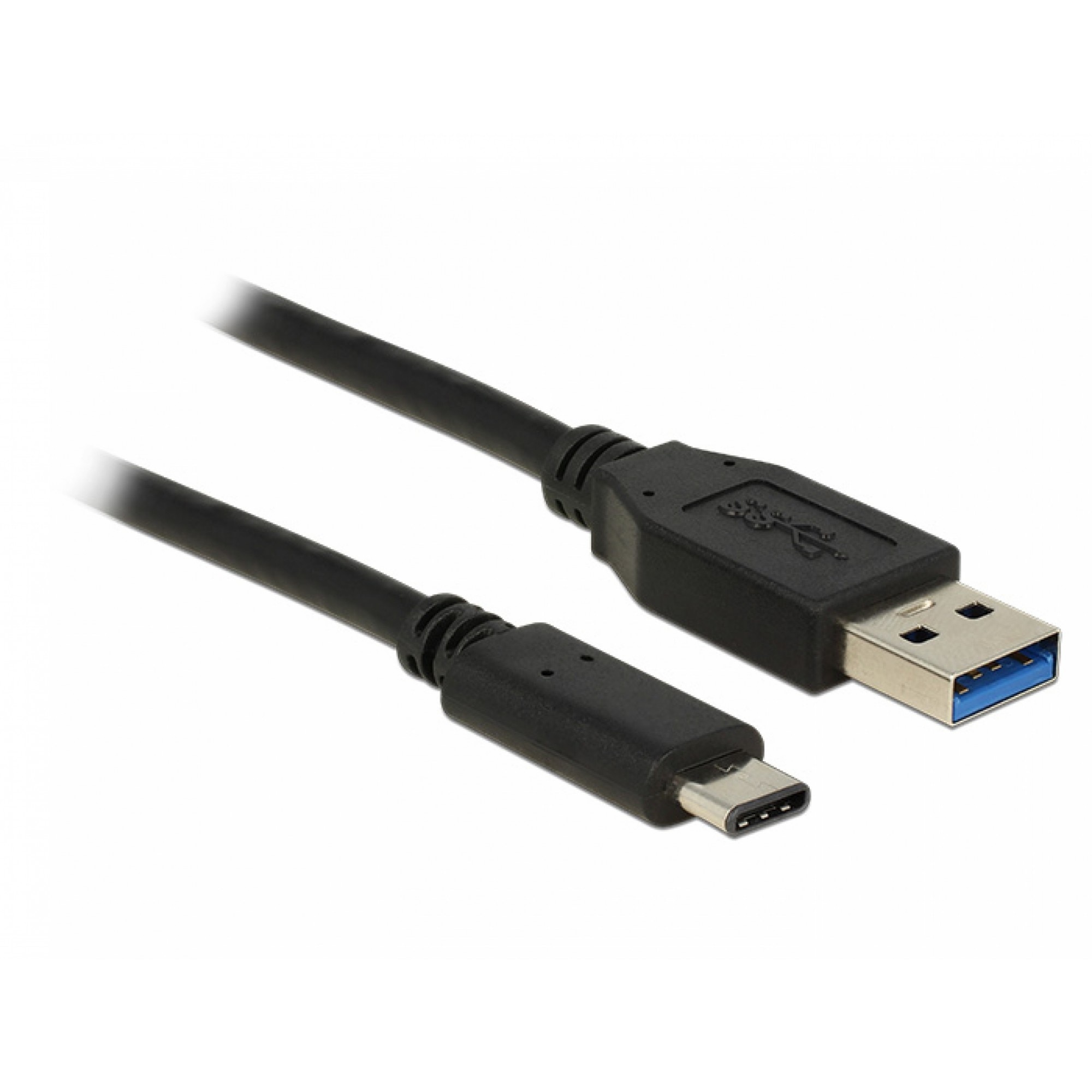 Cablu USB 3.1-A (host) la USB tip C (device) T-T 1m, Delock 83870