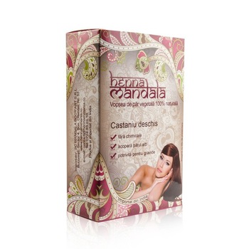 Henna Mandala castaniu deschis 100 g Henna Mandala castaniu deschis 100 g