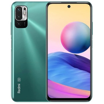 Telefon mobil Xiaomi Redmi Note 10, Dual SIM, 128GB, 4GB RAM, 5G, Aurora Green Telefon mobil Xiaomi Redmi Note 10, Dual SIM, 128GB, 4GB RAM, 5G, Aurora Green