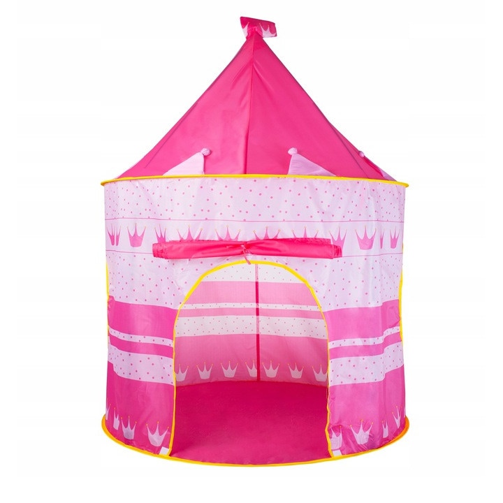 Zola Gyermek játszósátor, hercegnő háza, 135x105 cm, rózsaszín