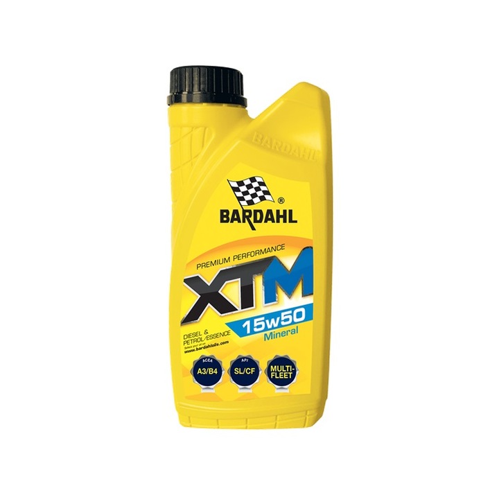 Ulei motor Bardahl XTM 15W50 1L