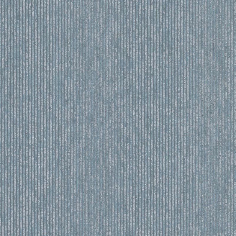 Tapet decorativ, model striatii uni,vinil lavabil albastru, argintiu, living, hol, baie, birou, Urban Spaces, 32267 marime 0.53m x 10m