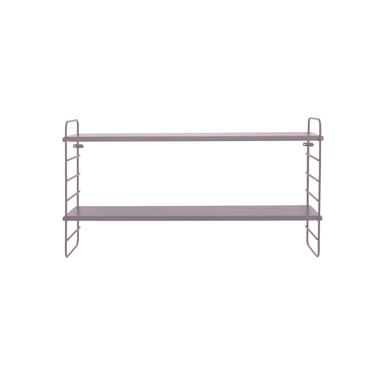 Etajera din metal Bloomingville North Rosa, roz 35x65cm