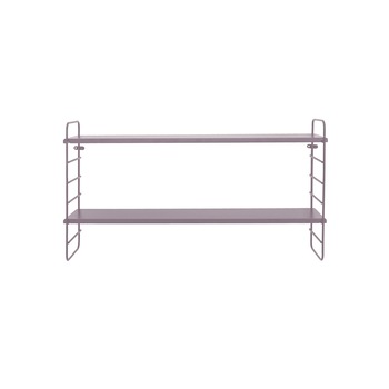 Etajera din metal Bloomingville North Rosa, roz 35x65cm Etajera din metal Bloomingville North Rosa, roz 35x65cm