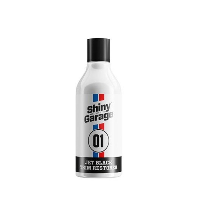Разтвор за възстановяване на външни пластмаси Jet-Black Exterior Trim Restorer, Shiny Garage, 250 ml