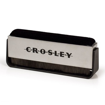 Perie Antistatica de Curatat Viniluri Crosley Carbon Fiber Cleaning Brush, Gri/Negru Perie Antistatica de Curatat Viniluri Crosley Carbon Fiber Cleaning Brush, Gri/Negru