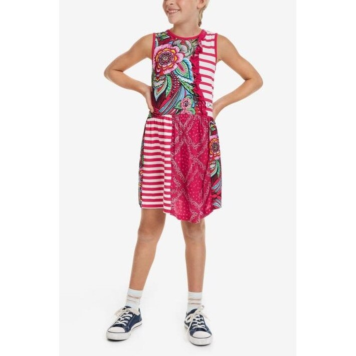 Rochie Desigual 13-14 ani, Multicolor, 18WGVKX5