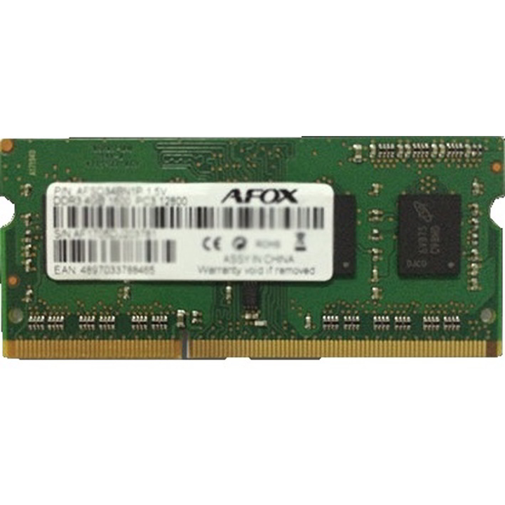 Памет Afox 8GB (1x8GB) DDR3 1333MHz