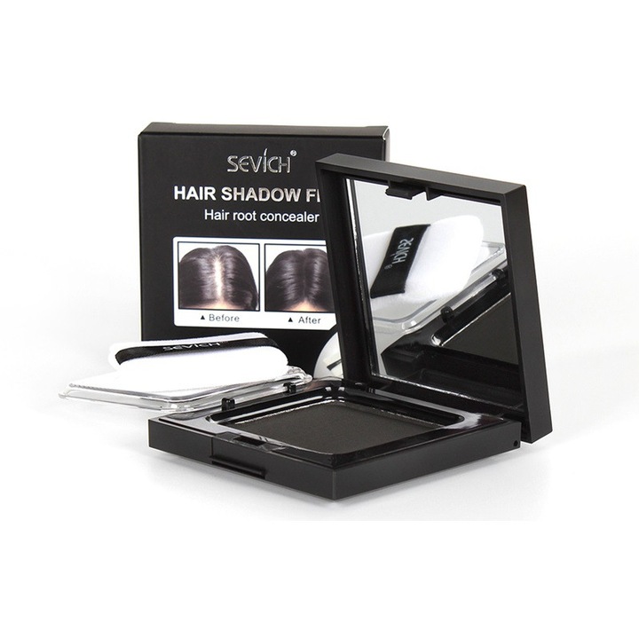 Pudra de acoperire, Sevich, 12g, brunet(negru)
