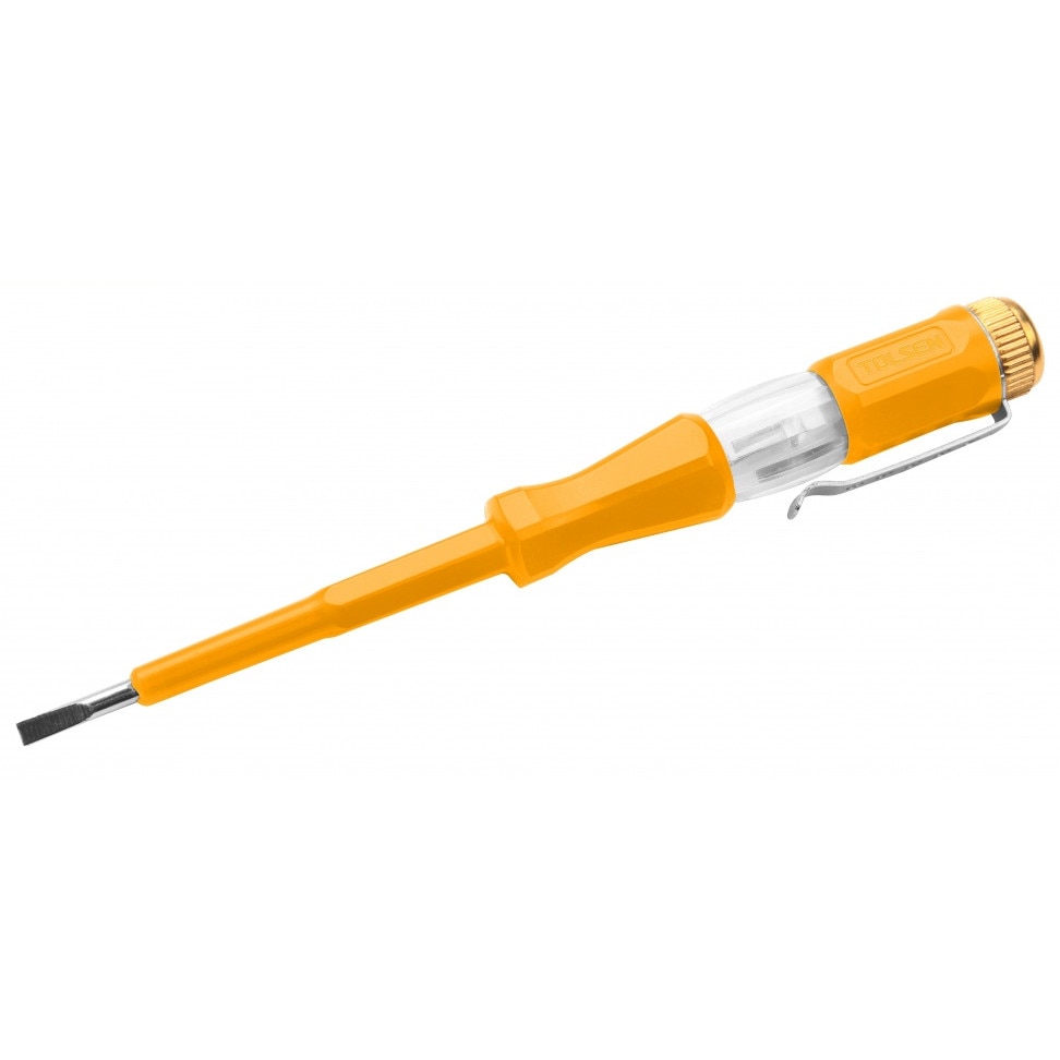 Tester tensiune TOLSEN 100–500V AC, 3x140mm, bec neon cu lumina ...