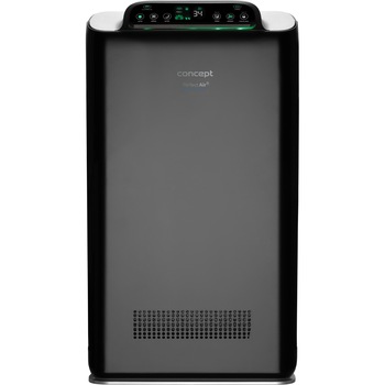 Purificator Concept CA2000, 80 W, 320 m3/h, 5 trepte filtrare, Timer, Senzor particule, Telecomanda, H 65 cm, Negru Purificator Concept CA2000, 80 W, 320 m3/h, 5 trepte filtrare, Timer, Senzor particule, Telecomanda, H 65 cm, Negru