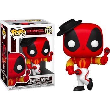 Figurina Funko POP! Marvel - Deadpool, Flamenco Deadpool 778 Figurina Funko POP! Marvel - Deadpool, Flamenco Deadpool 778