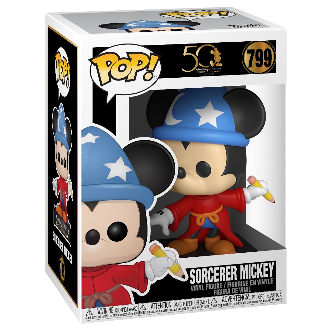 Figurina Funko POP! Disney - Archives, Sorcerer Mickey 799