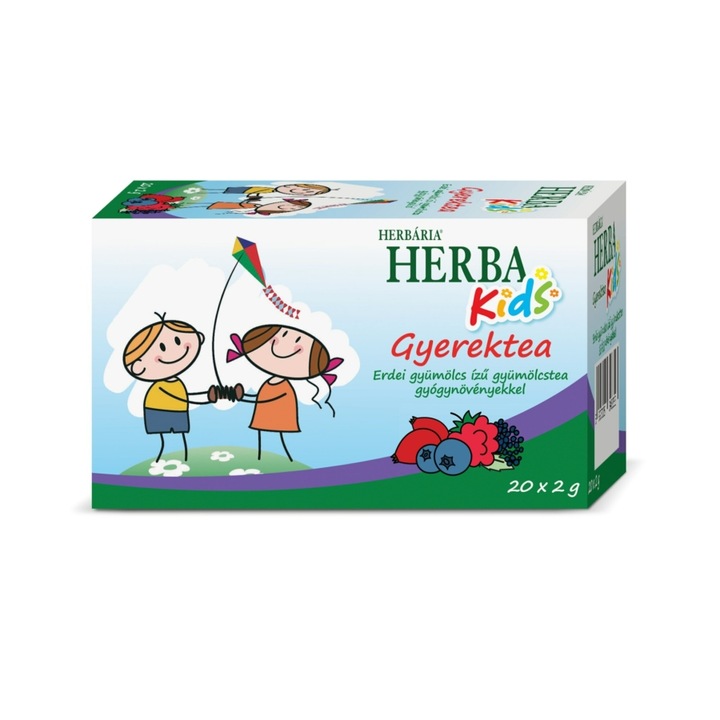 Herbária gyerek erdeigyümölcs tea 20x2g 40 g