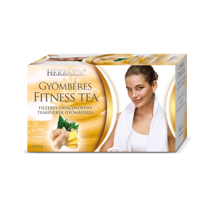 Herbária Fitness gyömbér 20x2g