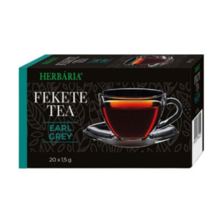 Herbária earl grey fekete tea 20x1,5g 30 g