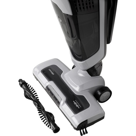 Aspirator vertical si mop portabil Concept 3 in 1 VP4201, 90W, 2200mAh, 18.5V, Autonomie 40 min MAX, Capacitate Recipient praf 600ml, Rezervor mop 150 ml, Iluminare led, Gri/Negru