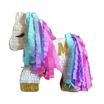 Pinata unicorn 60 cm, cu bata si confetti incluse Pinata unicorn 60 cm, cu bata si confetti incluse