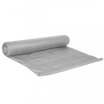 Plasa umbrire si protectie UV pentru curte sau gradina, 1.5x50m, grad de umbrire 90%, culoare gri Plasa umbrire si protectie UV pentru curte sau gradina, 1.5x50m, grad de umbrire 90%, culoare gri