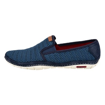 Mocasini pentru barbati, bugatti 321A35646900, Textil, Albastru Mocasini pentru barbati, bugatti 321A35646900, Textil, Albastru