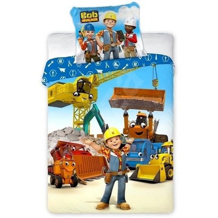 Bob a mester ovis ágynemű (építkezés)