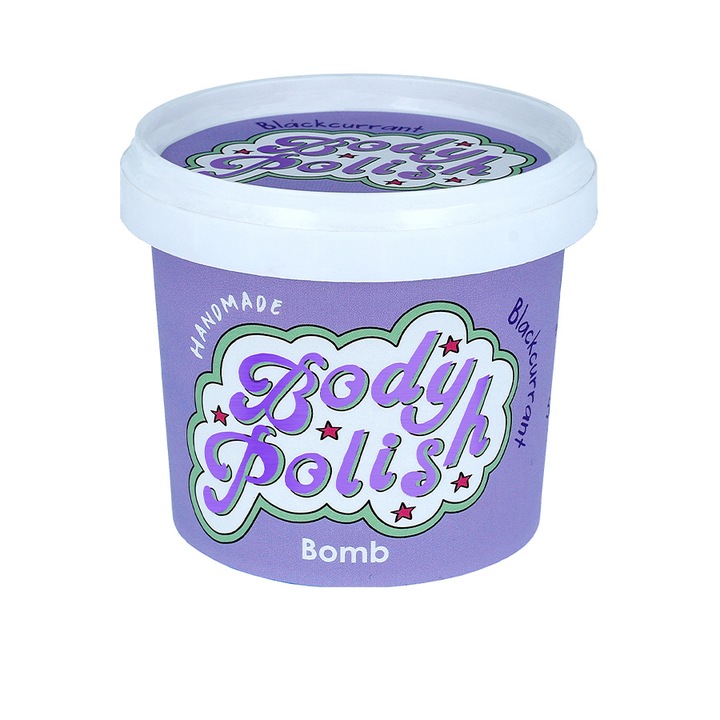 Exfoliant de corp Blackcurrant, Bomb Cosmetics, 365 ml