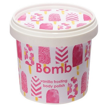 Exfoliant de corp Vanilla Frosting, Bomb Cosmetics, 365 ml Exfoliant de corp Vanilla Frosting, Bomb Cosmetics, 365 ml